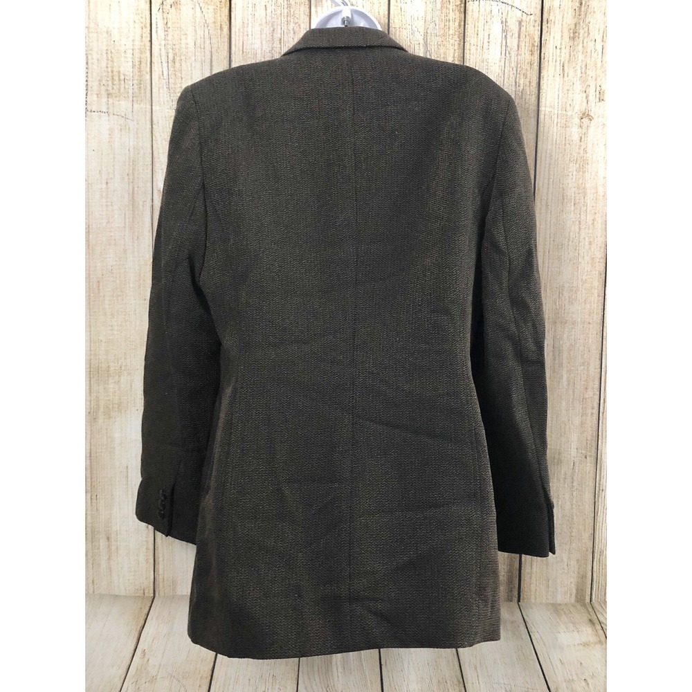 Vtg Y2 Jones Wear Pants Suit Jacket Sz 10 - Pants Sz 8 Herringbone Career - Picture 6 of 12